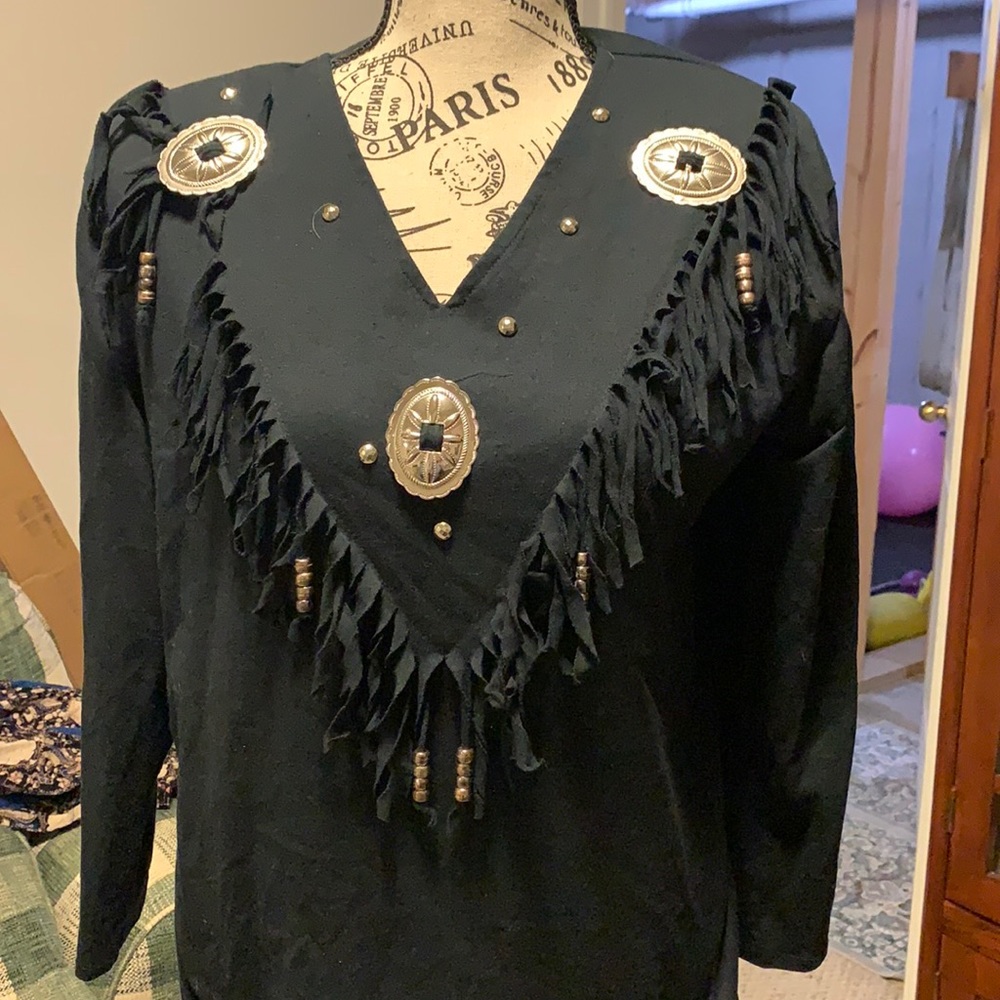 Vintage Sasia Western Wear Top